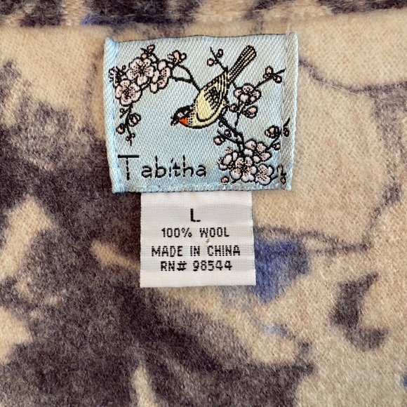 Tabitha L wool floral print sweater - Picture 2 of 7